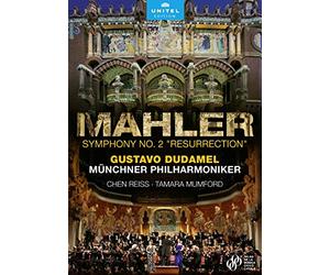 Gustav Mahler: Symphony No. 2 'Resurrection' [Chen Reiss; Tamara Mumford; Münchner Philharmoniker; Gustavo Dudamel] [Unitel Edition: 802808] [DVD]