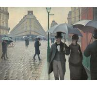 Gustave Caillebotte "Paris Street; Rainy Day" Jigsaw Puzzle | 500 Pieces | Impressionist Paris Cityscape Art Puzzle | Premium Quality Puzzle for Adults