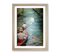 Gustave Caillebotte The Life Classic Painting Framed Print | A2 Oak Framed Wall Art | Ready to Hang | Classic Historical Picture | Living Room Bedroom Lounge Office