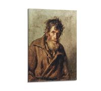 Gustave Courbet（A Peasant from The Timid） artistic Creations Poster Canvas And Wall Art Picture Print Modern Family Bedroom Decors 16x24inch(40x60cm)