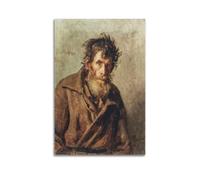 Gustave Courbet（A Peasant from The Timid） artistic Creations Poster Wall Art Canvas Prints Hanging Picture Home Decors Idea 24x36inch(60x90cm)