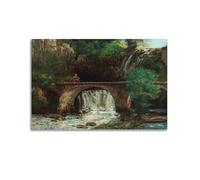 Gustave Courbet Painter's Artwork The Great Bridge Posters Picture Print Wall Art Canvas Decor Homes Decorative 20x30inch(50x75cm)