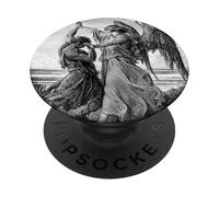 Gustave Dore Jacob wrestling with the Angel 1855 PopSockets Adhesive PopGrip