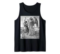 Gustave Dore Jacob Wrestling with The Angel 1855 Tank Top