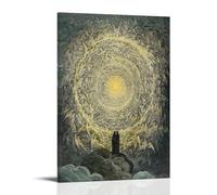 Gustáve Dore The Divine Comedy Paradiso Poster16x24inch | Print Canvas Wall Art Decorative Artwork for Living Room Bedroom Office Hallway Home Decor
