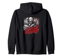Gustave Flaubert French Literature Writer Zip Hoodie