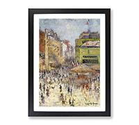 Gustave Loiseau Paris On 14Th July Classic Painting Framed Print | A2 Black Framed Wall Art | Ready to Hang | Classic Historical Picture | Living Room Bedroom Lounge Office