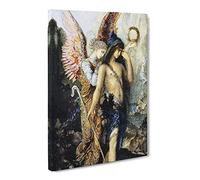 Gustave Moreau The Voice Classic Painting Canvas Wall Art Print Ready to Hang, Framed Picture for Living Room Bedroom Home Office Décor, 30x20 Inch (76x50 cm)