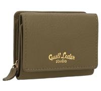 Gusti August Leather Wallet Mini Wallet Small Wallet Card Holder Women Men Green, Green