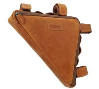 Gusti frame bag leather - Marshall T. bicycle bag tool bag ladies men brown frame