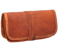 Gusti Hazel Leather Tobacco Pouch Tool Bag Accessories Brown Leather