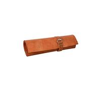Gusti Leder nature "Jace" Genuine Leather Tool Case Holder Wrap Storage Utensil Accessory Vintage Natural Brown A121b
