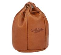 Gusti Leder studio "Raven" Genuine Leather Tobacco Cigarette Cigar Holder Buffalo Hide Vintage Unisex Small Dark Brown 2T7-22-6