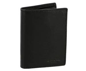 Gusti Macon Men's Leather Wallet, black 1, 9.8 cm x 2.5 cm x 13 cm, Retro