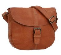 Gusti Women's Leather Handbag, Brown Candice Satchel, Handbag for Female Adults, One Size, Party Bag, Tote Bag, Shoulder Bag, 3 Compartments, 3 Pockets