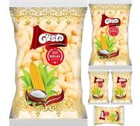 Gusto Halal Corn Puffs Pufuleti Corn Chips 85 Gram x 5 Packs