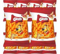 Gusto Pufuleti Pizza Corn Chips 80 Gram x 10 Packs