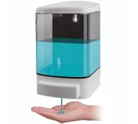 GUSTO Wall Manual Soap Dispenser 1000 ml Large Capacity for Kitchen Bathroom Restaurants Hotels Hospitals (1 PC)