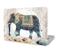 Gusumi Laptop Case Compatible with MacBook Pro 13 Case 2020 2019 2018 2017 2016 Release A2338 M1 A2289 A2251 A2159 A1989 A1706 A1708 Touch Bar, Colorful Elephant