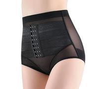 GUSXPPD Women Butt Lifter Shapewear Panties, Hi-Waist Trainer Butt Lifter, Tummy Control Panty Body Shaper for Women, High-Waisted Tummy Control Knickers (UK, Alpha, 3XL, Regular, Regular, Black)