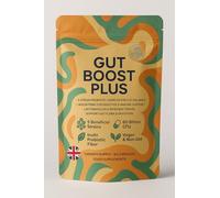 Gut Boost Plus 5-Strain Probiotic Complex with Inulin Prebiotic | Gut Health & Digestive Health Support | Slow Release Vegan Probiotic Capsules | UK Made | Alternative to Optibac Probiotics