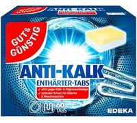 Gut&Günstig Anti-limescale Softener Tablets 60 Tablets Protection for Washing Machine and Laundry