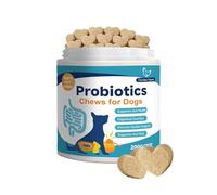 Gut Health Supplements - Portable Nourishment Tablets Chews | Dogs Digestive Support,for Kitten Large Old Daily Healthcare Living Supplies Hair Skin