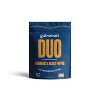 Gut-Smart DUO, 120 x Tiny Tablets, Botanical Blend of Turmeric & Black Pepper, Gut Health and Inflammation, Natural Supplements for Healthy Digestion