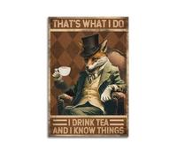 GUTAITER That's What I Do-Black Cat Vintage Motivational Posters Retro Aesthetic Inspiring Wall Art Canvas Prints for Classroom Ofiice20x30inch(50x75cm) Unframe-style-2
