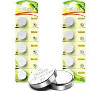 GutAlkaLi CR2450 3V Lithium Battery - 10 Pack of High-Performance CR2450 Batteries for Your Devices