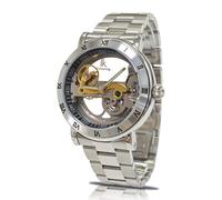 Gute Mechanical i020s - Wristwatch Unisex Stainless Steel Strap - Silver