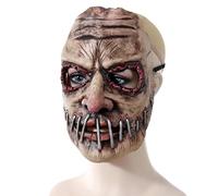 Gutecomuik Halloween Horror Mask, Supersoft Creepy Scary Fancy Mask for The Evil Demon Cosplay, Costume