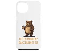 Guten Morgen - Very Thin Ice Cream (Bear) - Funny Coffee Design Case for iPhone 13