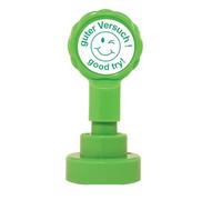 Guter Versuch ! / Good Try German Teacher Stamp - Green Ink. Refillable, Quality Xclamations Self-Inking Stamp.