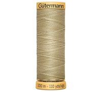 Gutermann 103C-3260 Natural Cotton Thread 110 Yards-Tan
