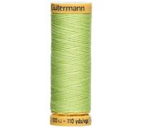 Gutermann 103C-8975 Natural Cotton Thread 110 Yards-Pastel Green