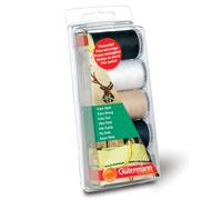 Gutermann 5 x 100 m X-Strong 100 Percent Polyester Thread Set