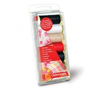 Gutermann 7 x 100m Sewing Thread Kit Polyester Sew-All Sewing Thread