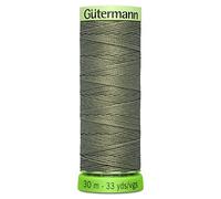 Gutermann 723665 824 Sew All 100% Recycled Top Stitch Thread 30mtr, Kelp, One Size