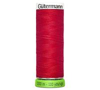 Gutermann 723860 156 Sew All 100% Recycled Polyester Thread 100mtr, Crimson Red, One Size