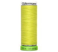 Gutermann 723860 334 Sew All 100% recycled Polyester Thread 100mtr, Lime