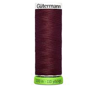 Gutermann 723860 369 Sew All 100% Recycled Polyester Thread 100mtr, Burgundy, OSFA