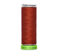 Gutermann 723860 837 Sew All 100% Recycled Polyester Thread 100mtr, Amber, One Size