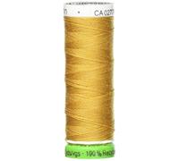 Gutermann 723860 968 Sew All 100% Recycled Polyester Thread 100mtr, Jeans Gold, OSFA