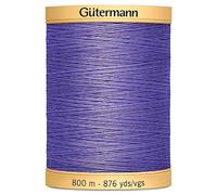 Gutermann 876 yd Natural Cotton Thread Solids, Grape 4434 Purple