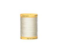 Gutermann 876 yd Natural Cotton Thread Solids, Sandy Grey, 800M-618