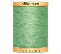 Gutermann 876 yd Natural Cotton Thread Solids, Shamrock Green