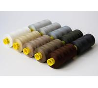 Gutermann All Purpose Earthly Neutral Thread Set, Premium Polyester Thread for Sewing and Crafting - Machine/Hand Sewing