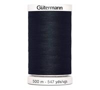 Gutermann Black 500mtr/547yd Sew-All Polyester Thread, 5.5x3.5x3.5 cm