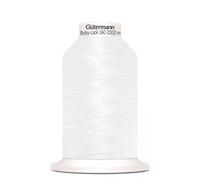 Gutermann Bulky Lock 160 Overlocker Thread 800 White - 2000 Metres - each